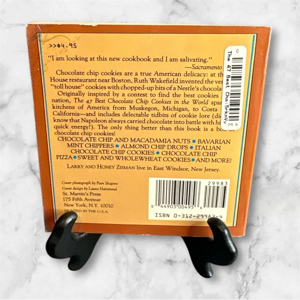 The 47 best chocolate chip cookie recipes in the world paperback cookbook
